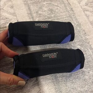 Danskin Now Black and Purple Fitness Weights